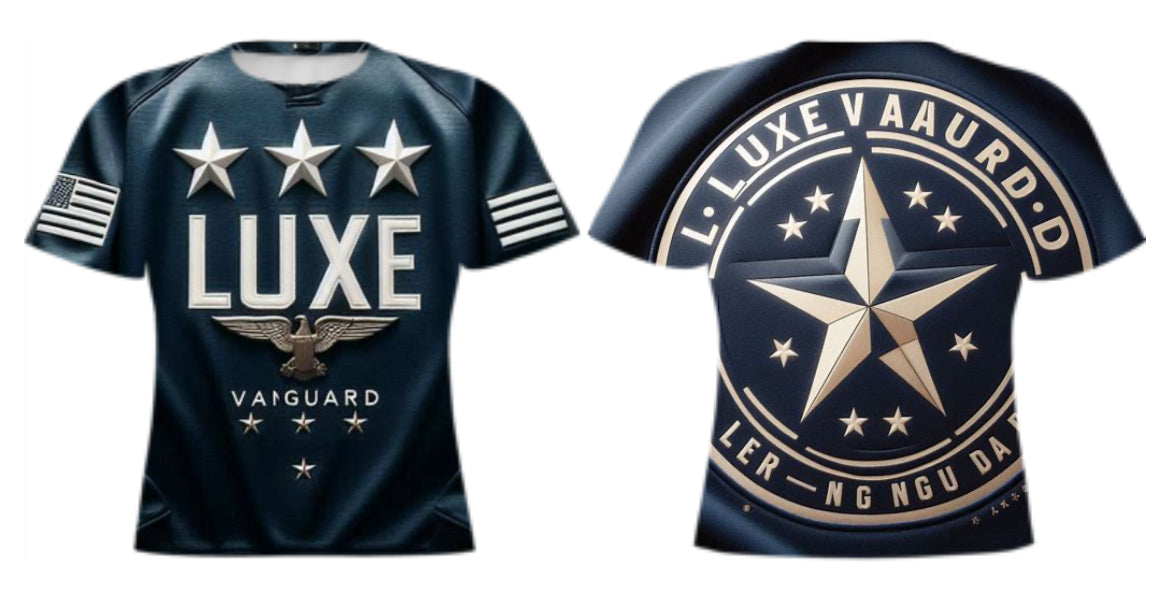 Custom Navy Blue Shorts & T Shirt