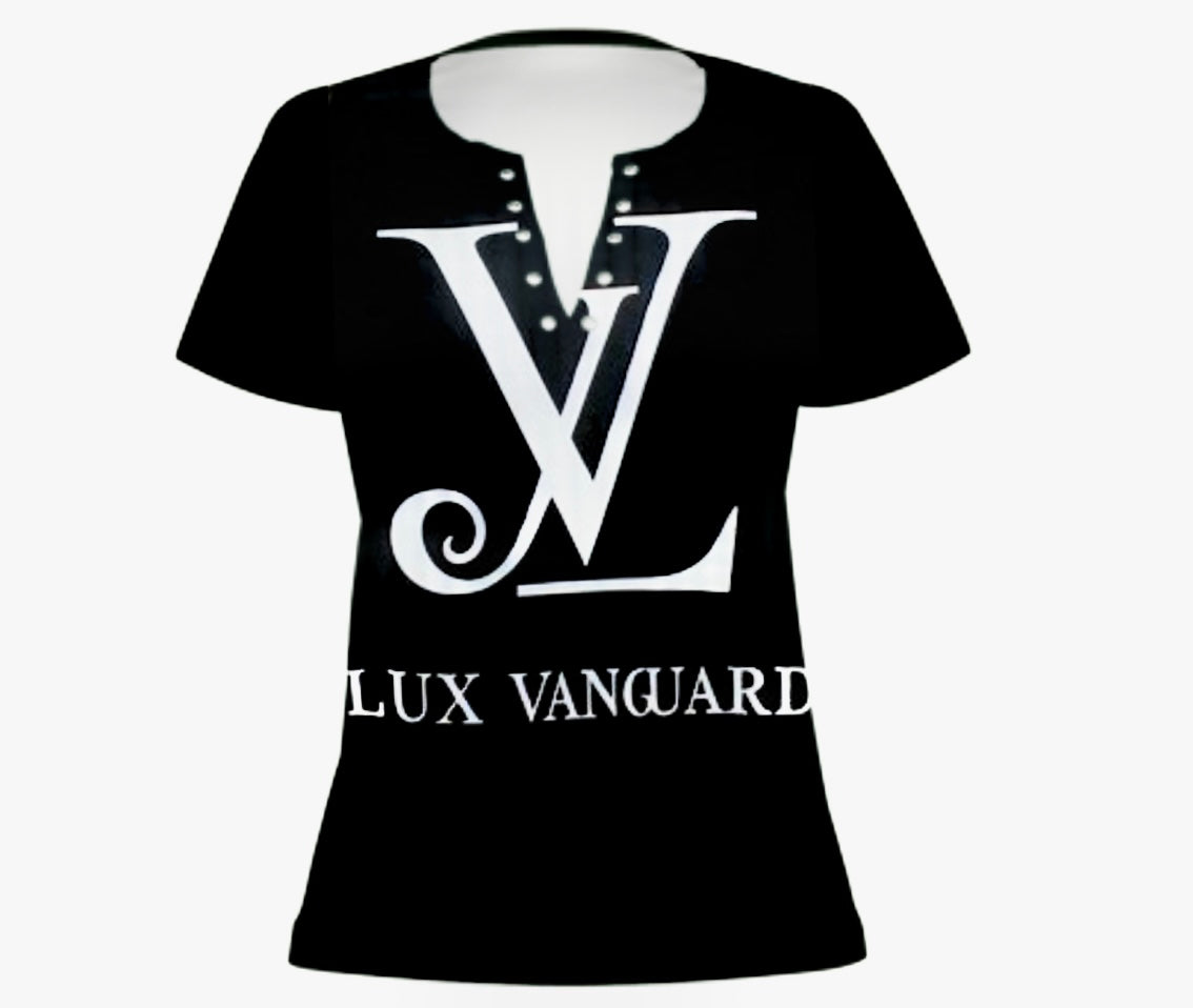 Custom Black LV T Shirt For Women