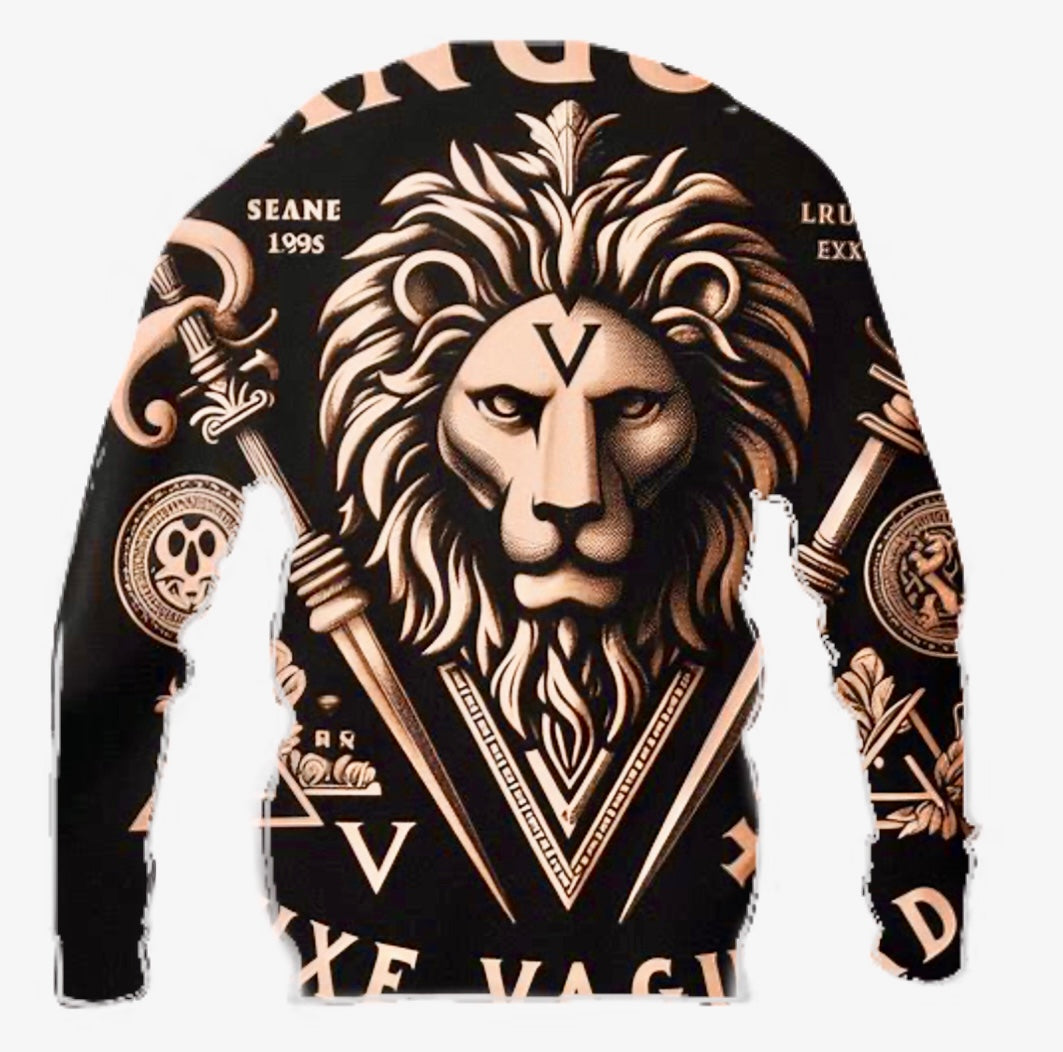 Men's/Women's 3D Custom Pullover, Custom Hoodie, Sweatshirt (Black)