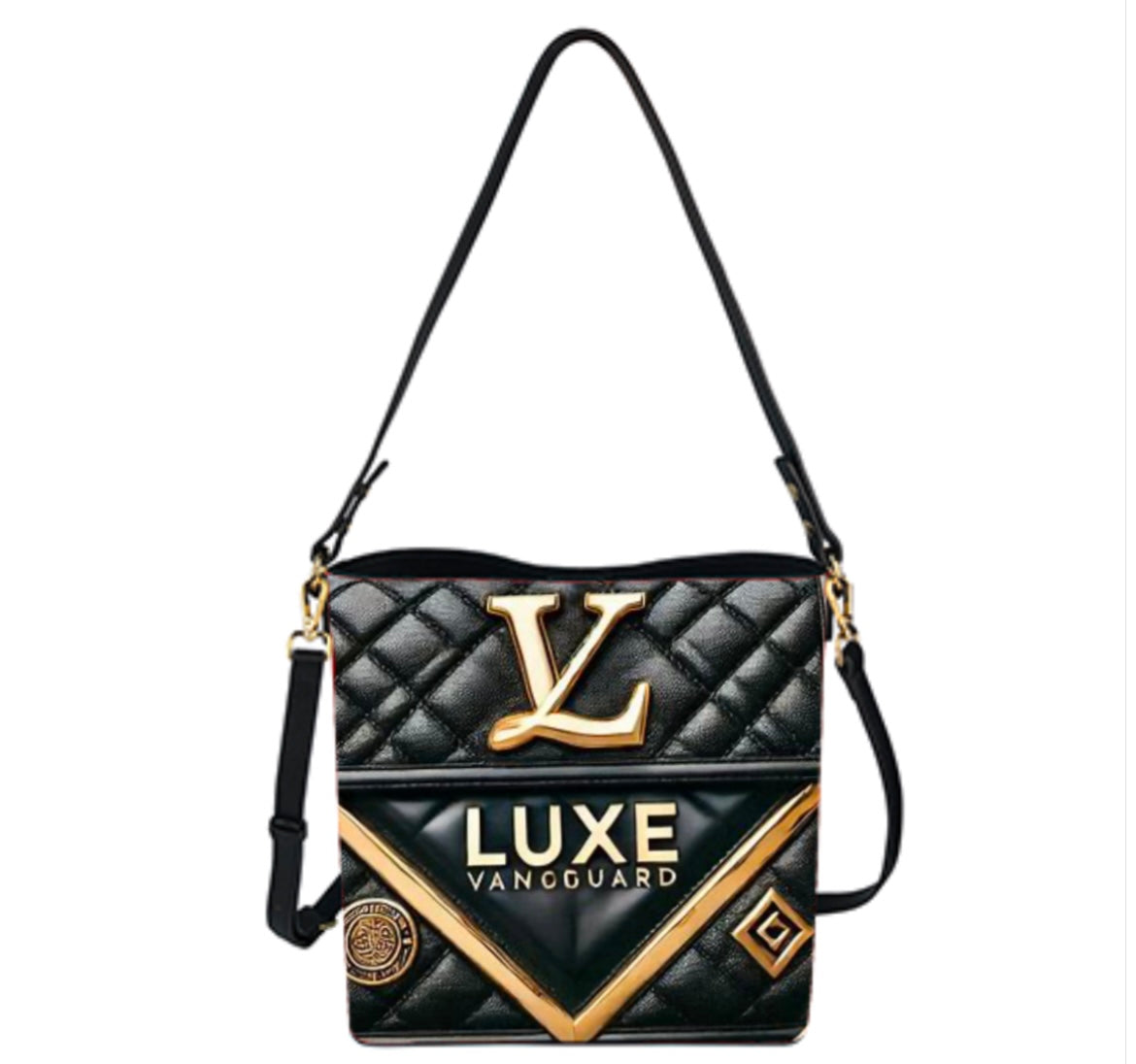 Women Leather Handbag Shoulder Bucket Crossbody Purse