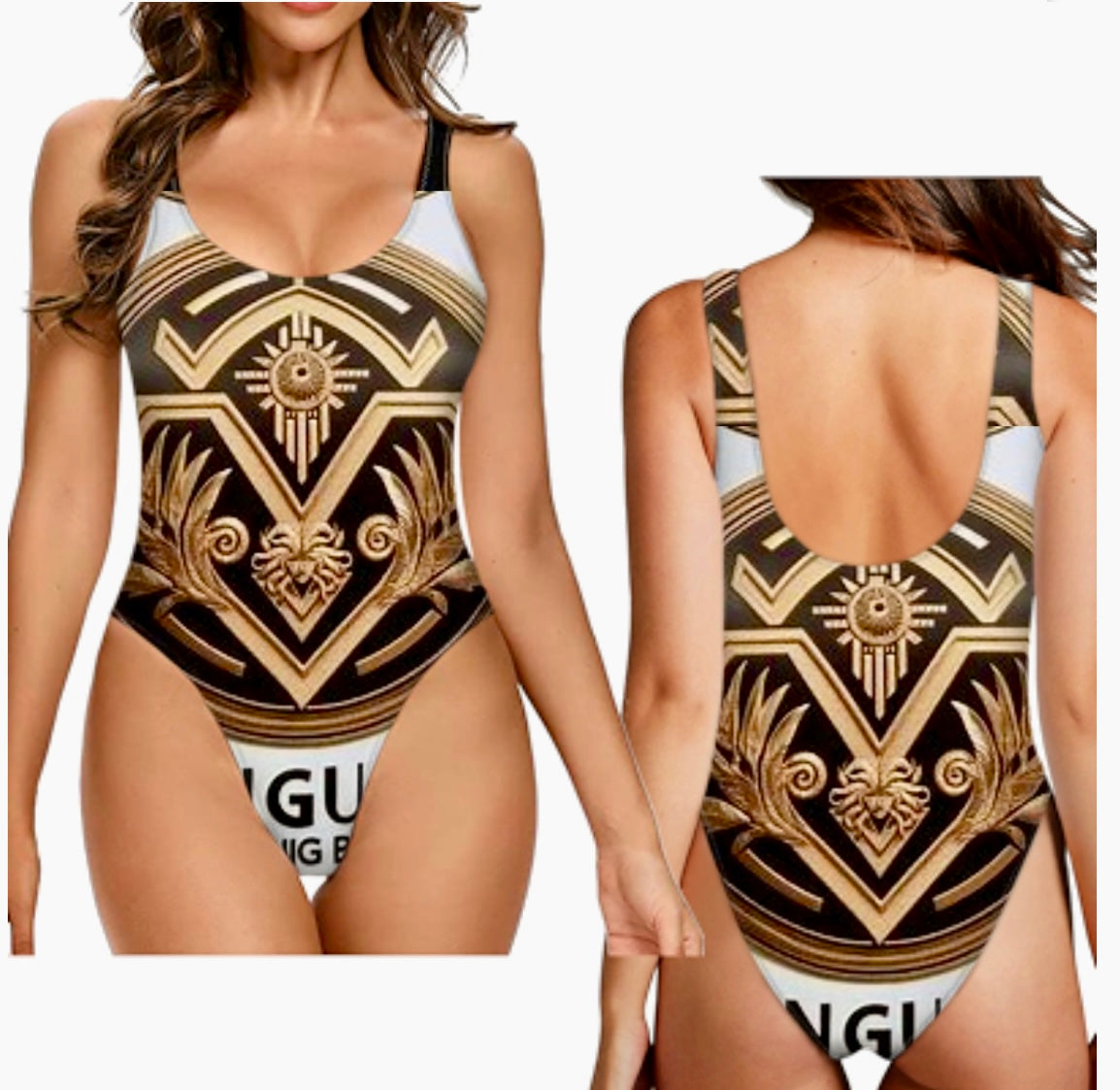 Custom Swimsuits for Women Personalized One Piece Bathing Suits
