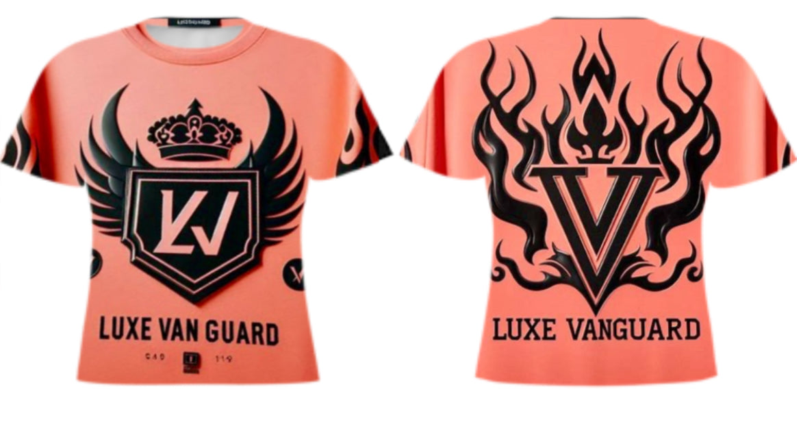 Luxe Vanguard Limited Edition Coral T Shirt
