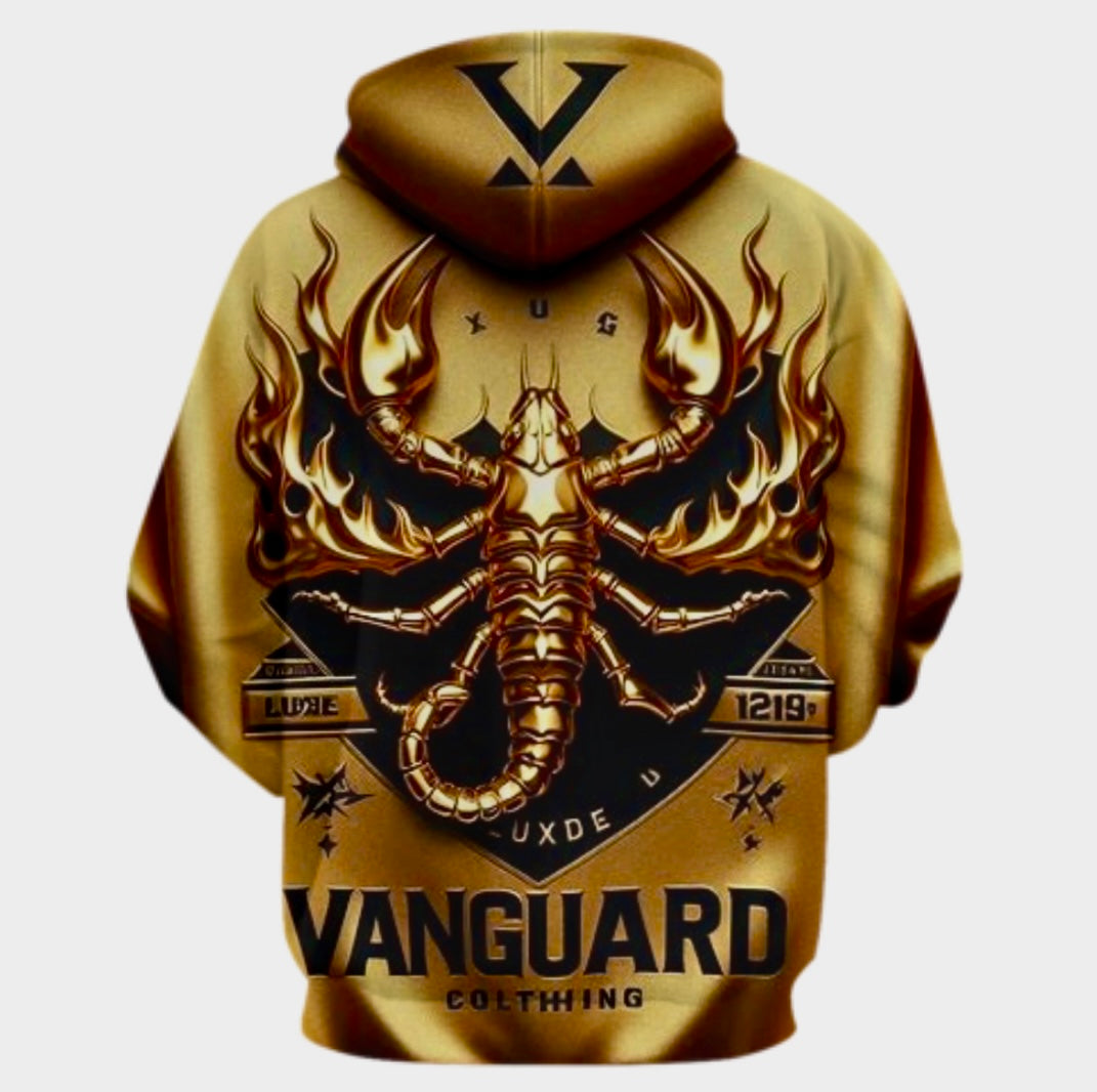 Custom Hoodies 3D Print Hoodie with Pocket for Men and Women Personalized Pullover Scorpion Hoodies