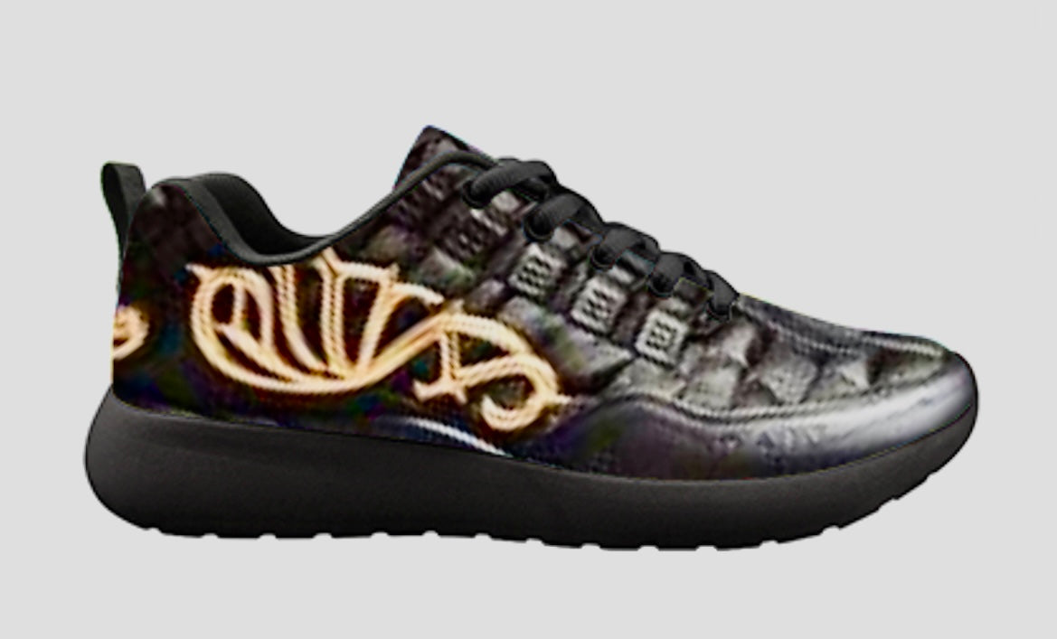 LuxeVanguard RV 3s Men/Women Fashion Sneakers Lace-up Lightweight Sport Shoes Ladies Casual Running Hiking Shoes (Black)