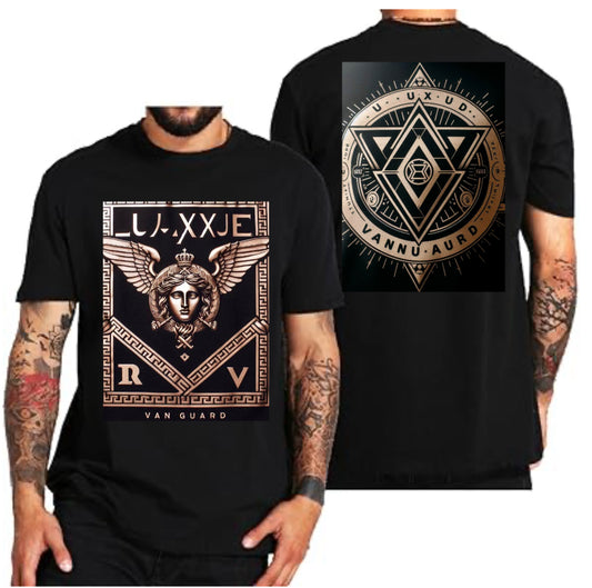 Custom T Shirt for Men Women Personalized T-Shirts (Black)