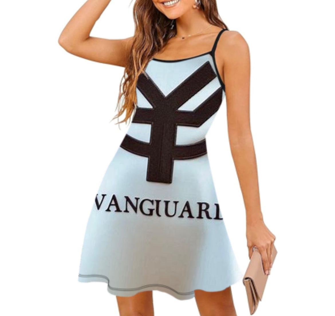 Custom Women's Summer Casual Dresses, Personalized Sleeveless Dress
