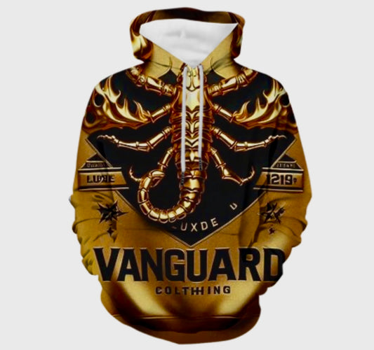 Custom Hoodies 3D Print Hoodie with Pocket for Men and Women Personalized Pullover Scorpion Hoodies