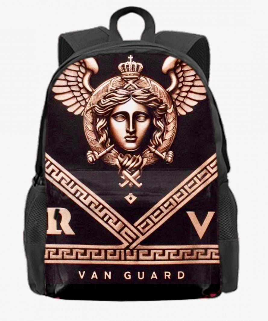 Customized Backpack for Travel Work and School (Black)