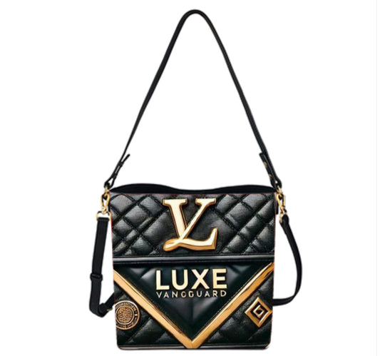 Women Leather Handbag Shoulder Bucket Crossbody Purse