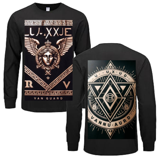 Long Sleeve T Shirts for Men/Women Design Your Own Shirt Add Text Personalized Cotton T Printed Front/Back