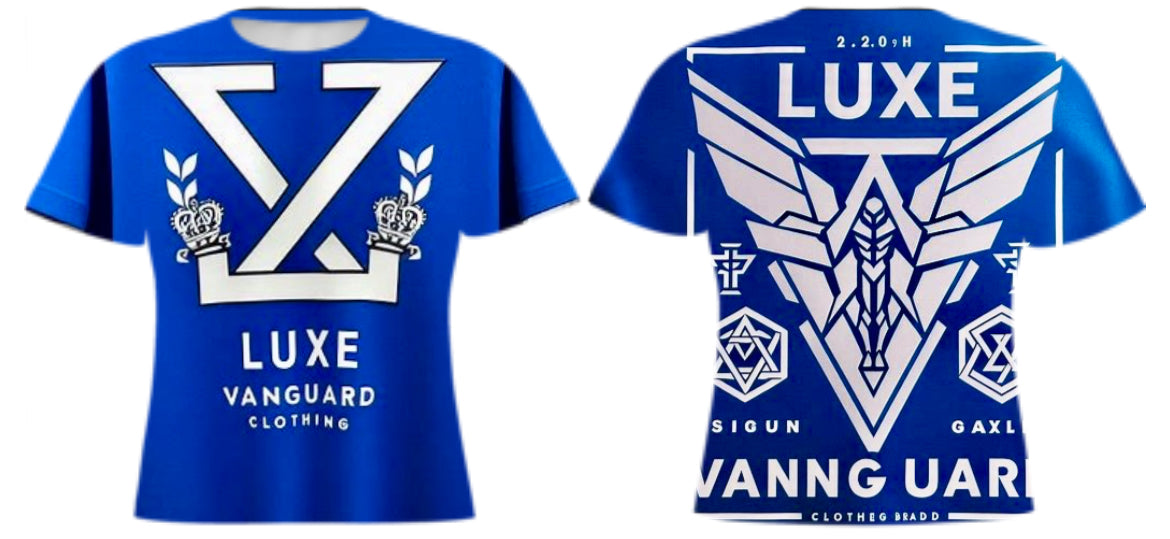 Royal Blue Luxe Vanguard T Shirt